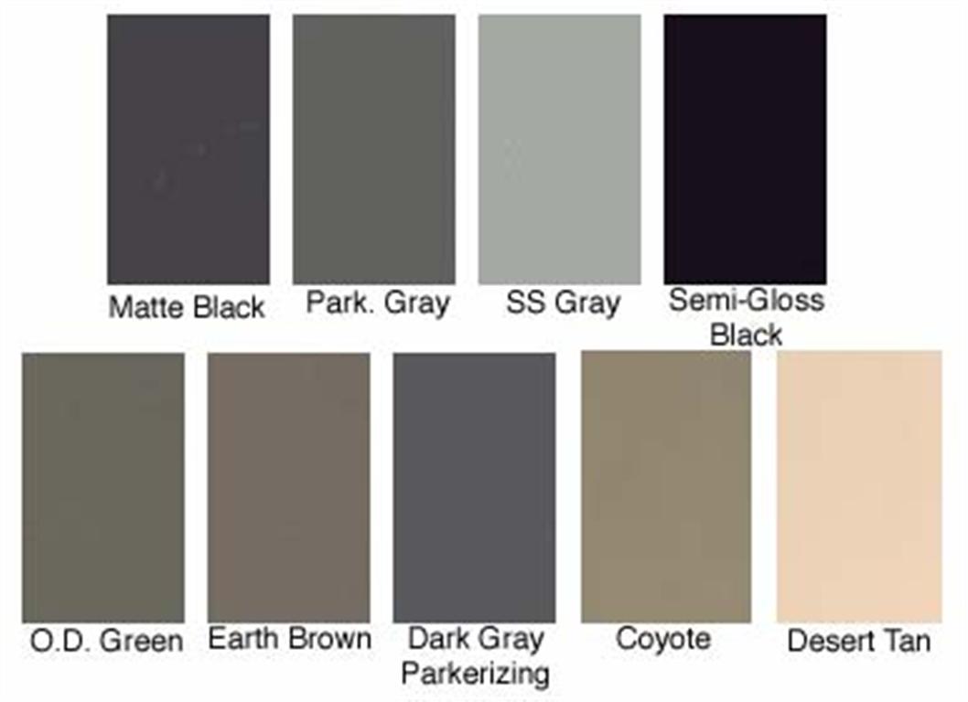 Aluma Hyde Ii Color Chart